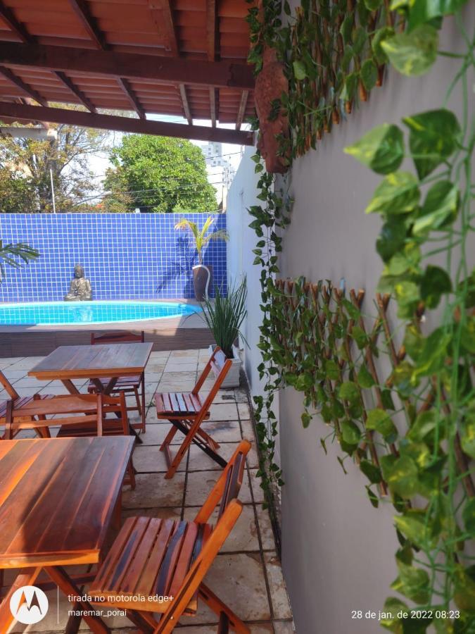 Blue Hostel Natal Bagian luar foto